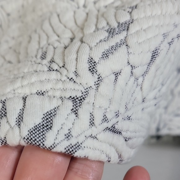 Catherine Malandrino Textured Knit Blazer Size XS Open Pockets Quiet Luxury - Picture 11 of 14